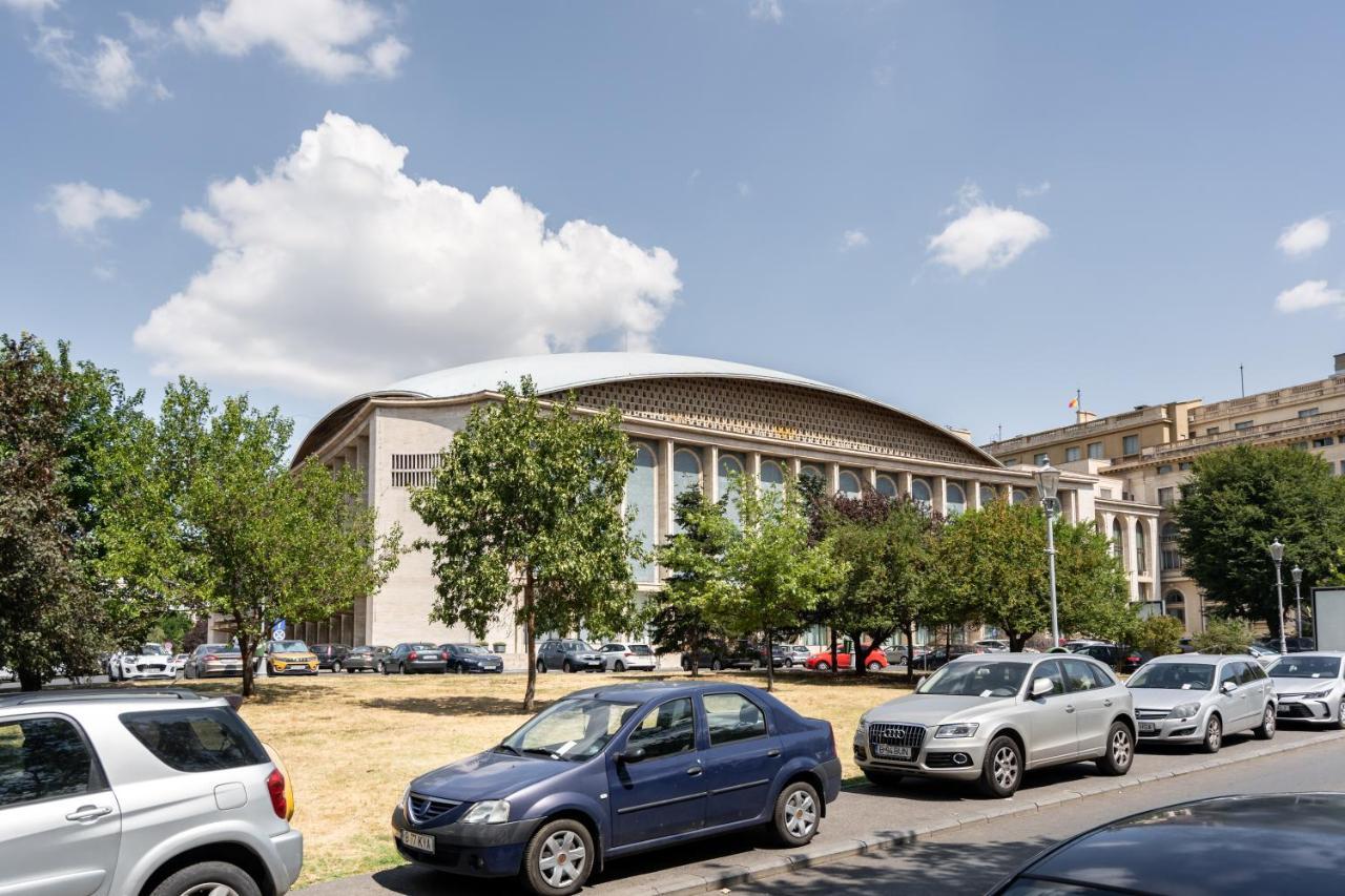 בוקרשט Elegant Studio In The Heart Of The Town מראה חיצוני תמונה